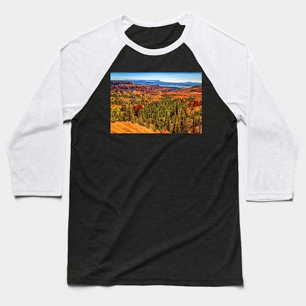 Bryce Canyon National Park Baseball T-Shirt by Gestalt Imagery